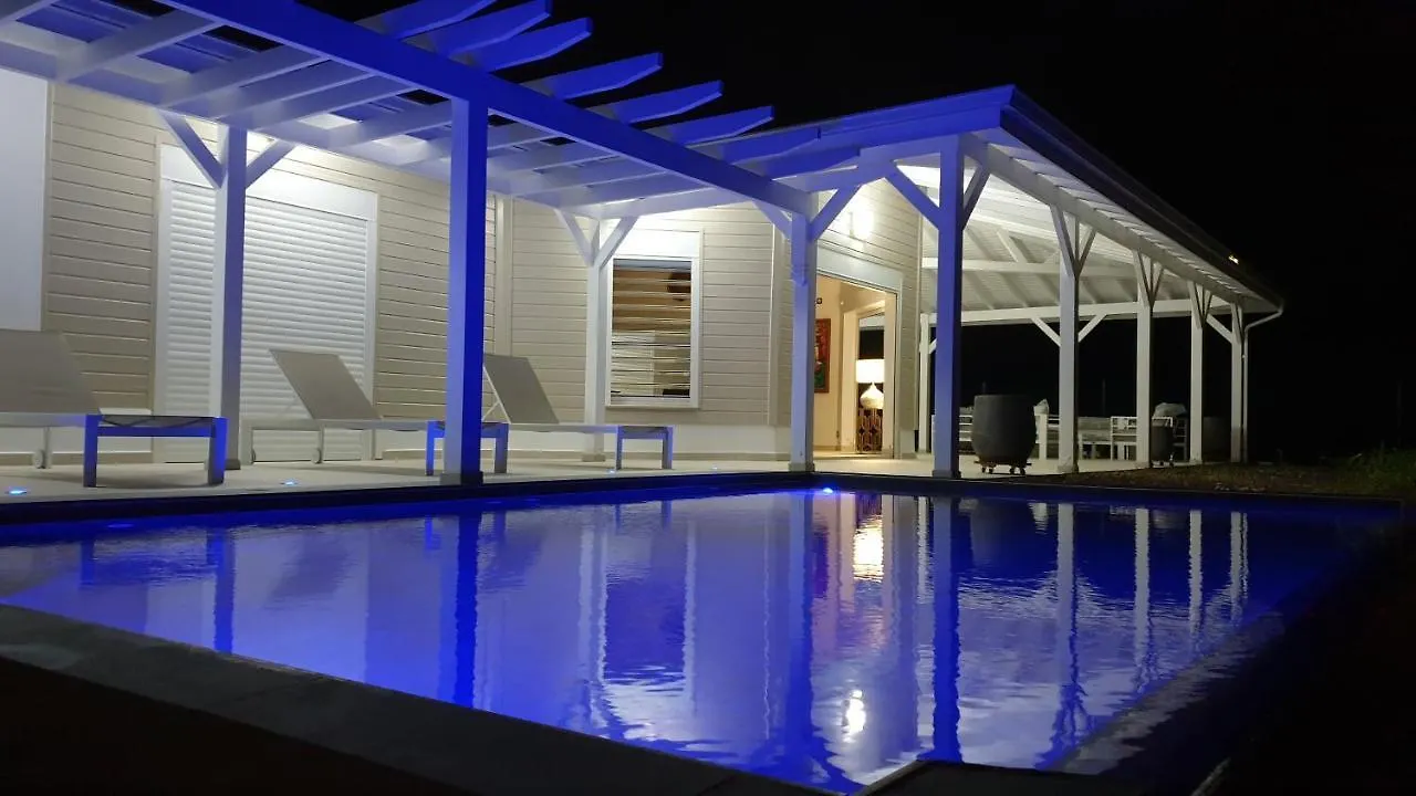 Jade - Villa Creole De Standing Et De Charme ,Vue Mer , Proche Des Plages & Piscine Privee Haut De Gamme Saint-Francois