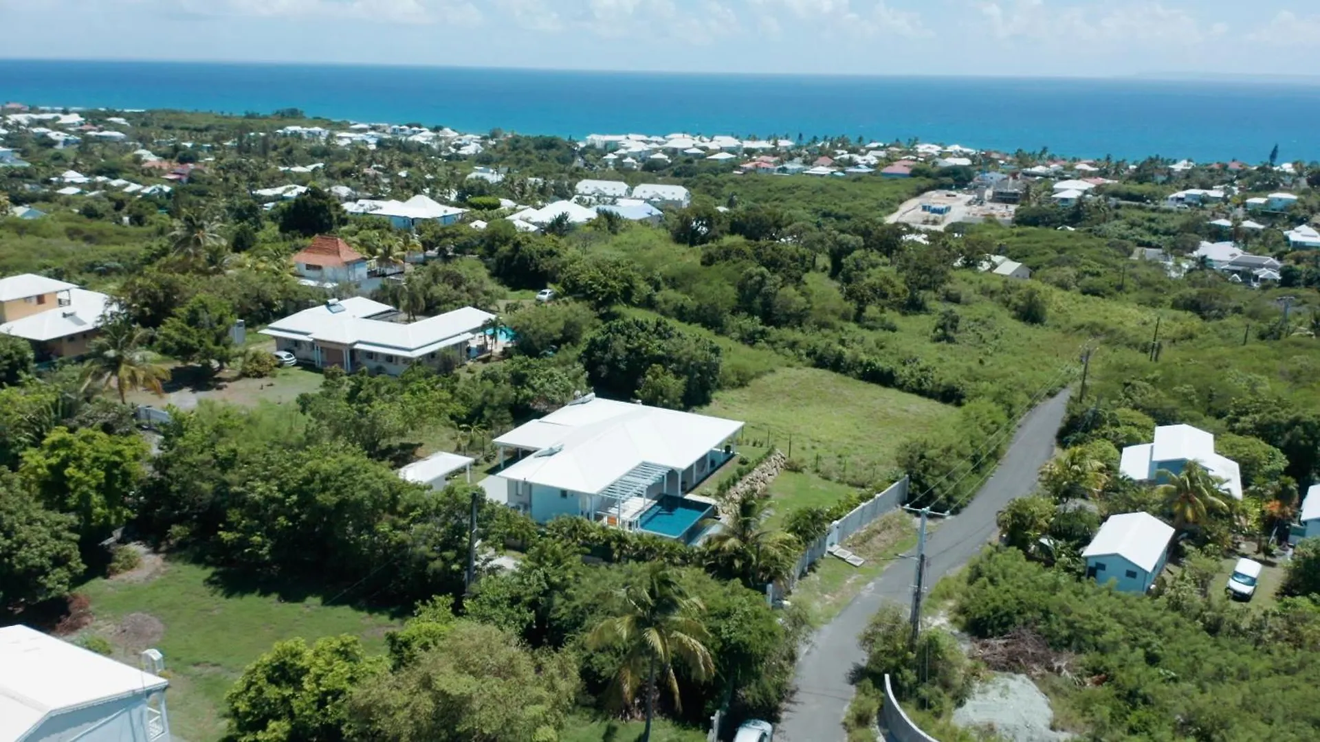 Jade - Villa Creole De Standing Et De Charme ,Vue Mer , Proche Des Plages & Piscine Privee Haut De Gamme Saint-Francois  Guadeloupe